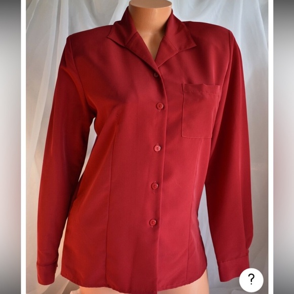 Anne Klein Tops - NWOT Rare Anne Klein ll 100% Silk Blouse Medium